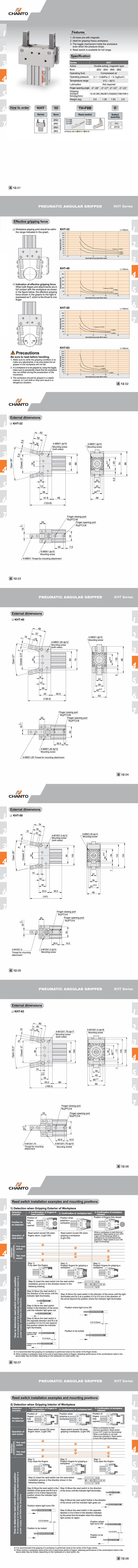 KHT Pneumatic Parallel Gripper